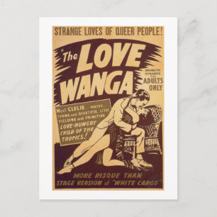 Carte Postale Love Wanga
