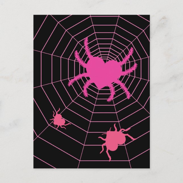 Carte Postale Love Web (Devant)