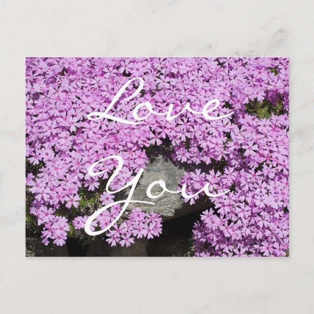 Carte postale Love You (Devant)