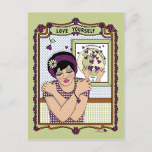 Carte postale Love Yourself_A_