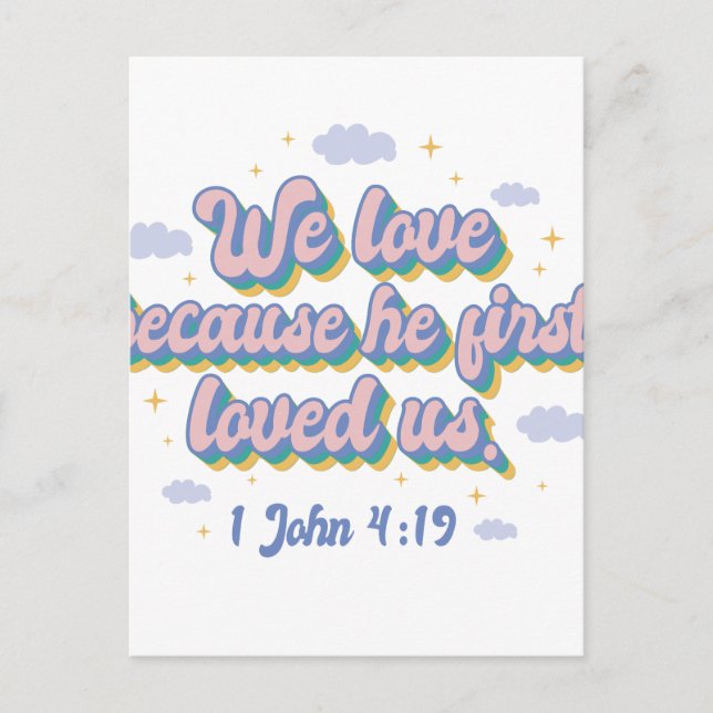 Carte Postale Loved Beyond Measure (Devant)