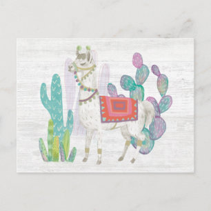 Carte Postale Lovely Llamas V