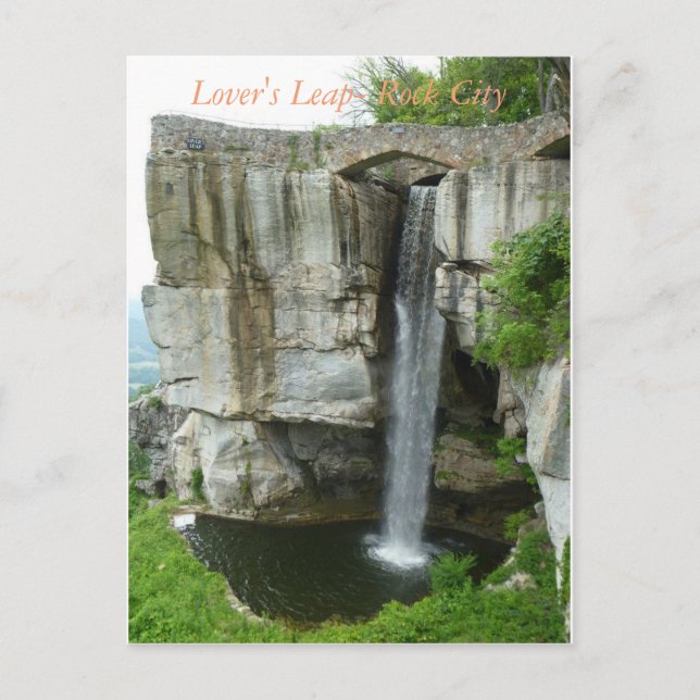 Carte Postale Lover's Leap at Rock City Postcard (Devant)