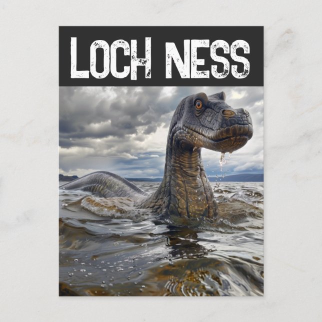 Carte postale LOW NESS MONSTER (Devant)