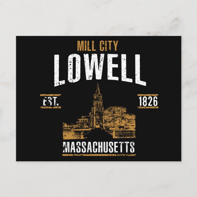 Carte Postale Lowell (Devant)