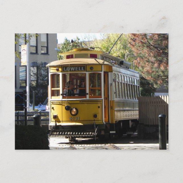 CARTE POSTALE LOWELL 4131 TROLLEY (Devant)