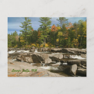 Carte Postale Lower Falls, NH Postcard