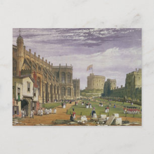 Carte Postale Lower Ward avec vue sur la chapelle St George et t