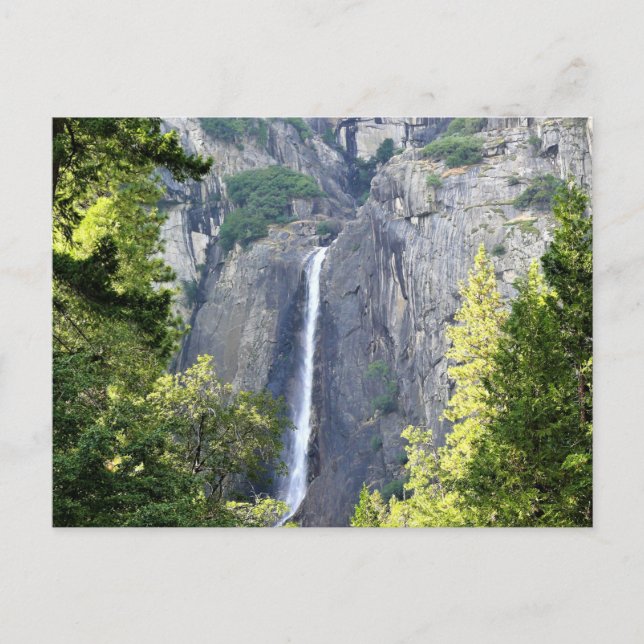 Carte Postale Lower Yosemite Falls, Parc national Yosemite, CA (Devant)