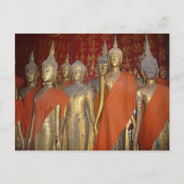 Carte Postale luang buddhas (Devant)