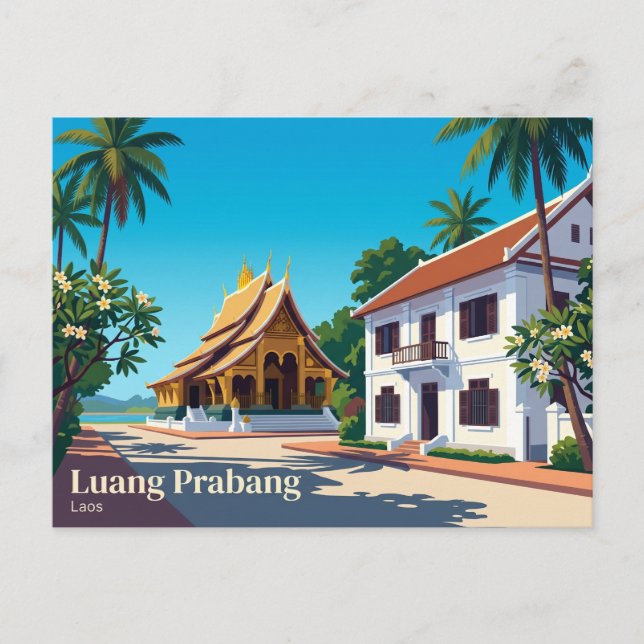 Carte Postale Luang Prabang Laos (Devant)