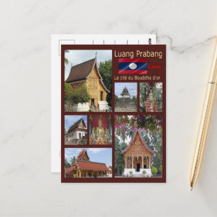 Carte Postale Luang Prabang - Laos - Mosaïque -