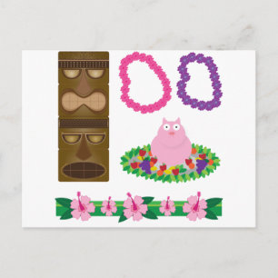 Carte Postale luau