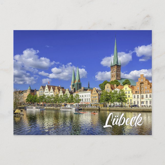 Carte Postale Lubeck, Allemagne (Devant)