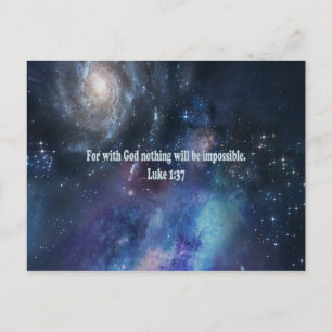 Carte Postale Luc 1:37