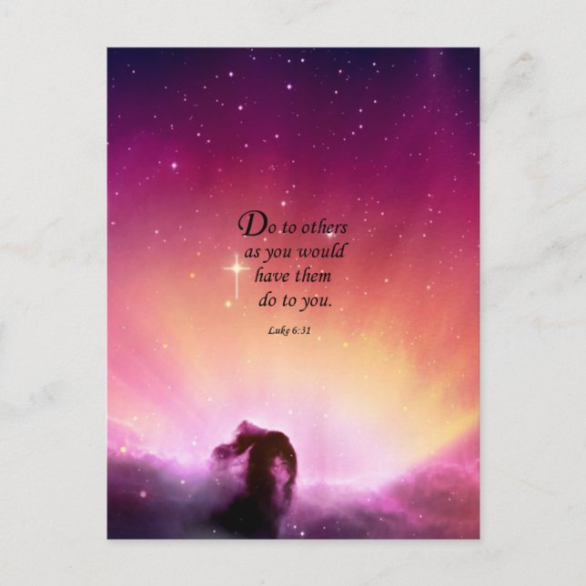 Carte Postale Luc 6:31 (Devant)