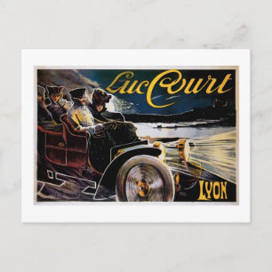 Carte Postale Luc Court - Annonce automobile Vintage
