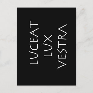 Carte Postale Luceat lux vestra