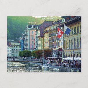 Carte postale Lucerne Suisse