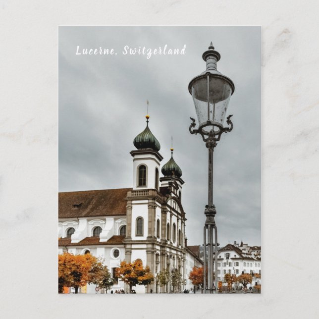 Carte Postale Lucerne, Suisse (Devant)