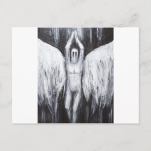 Carte Postale Lucifer l'étoile du matin descendant dans l'abîme