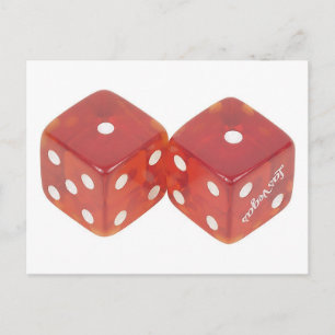 Carte Postale Lucky Mariage Dice