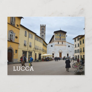 Carte Postale Lucques, Italie