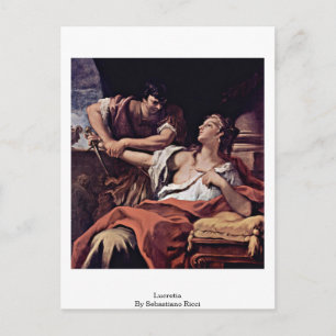 Carte Postale Lucretia Par Sebastiano Ricci