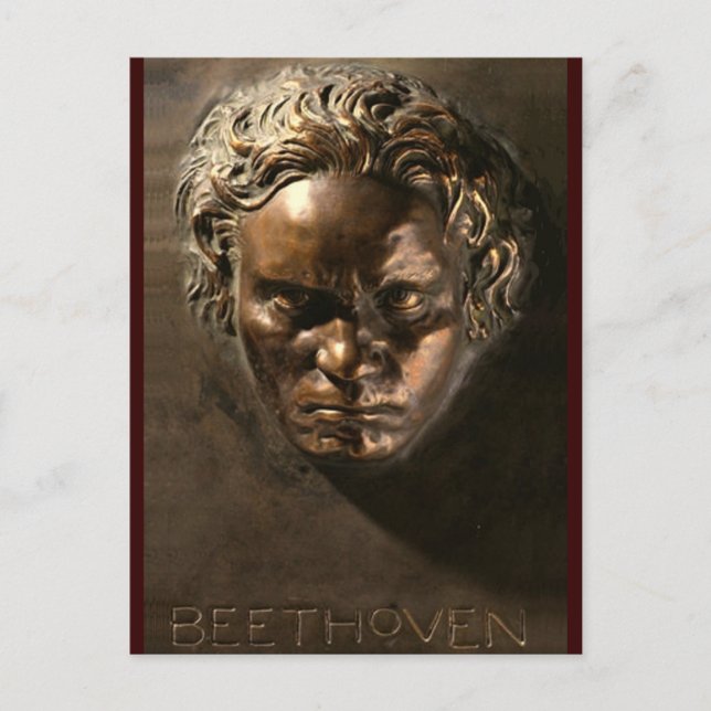 Carte Postale Ludwig van Beethoven (Devant)