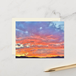 Carte Postale Lueur du crépuscule