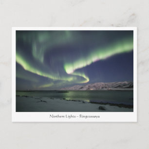 Carte Postale Lueurs boréales Norvège