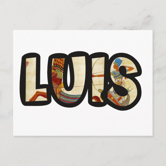 CARTE POSTALE LUIS (Devant)