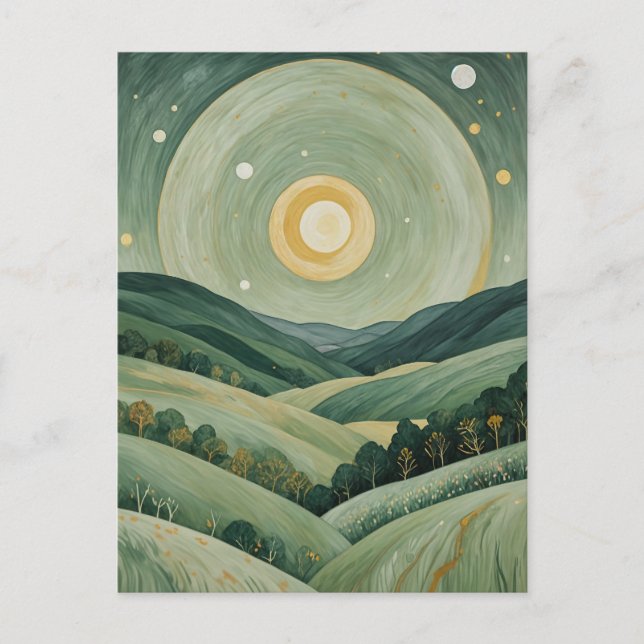 Carte Postale Lullabe lunaire (Devant)