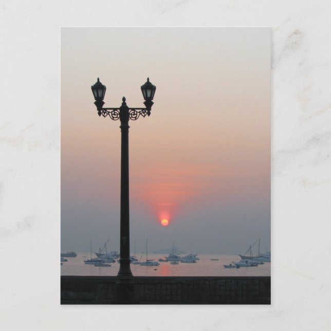 Carte Postale Lumière au lever du soleil (Devant)