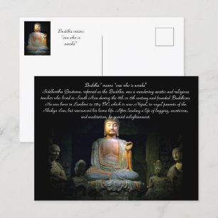 Carte Postale Lumière bouddhiste