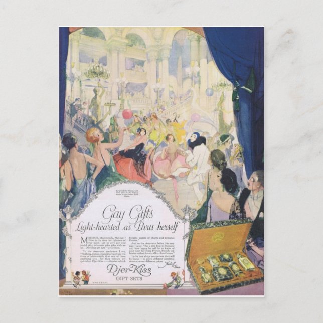 Carte Postale Lumière comme Paris lui-même (Devant)