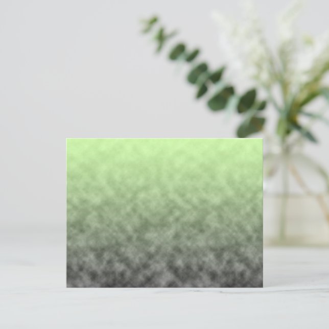 Carte Postale Lumière de Feuille de Brume (Debout devant)