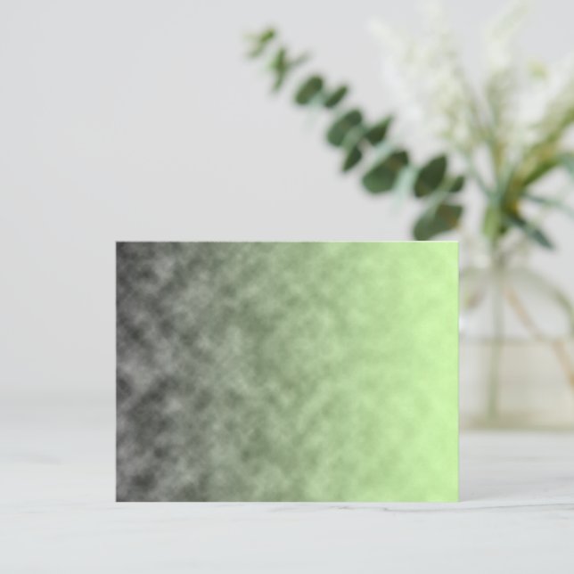 Carte Postale Lumière de Feuille de Brume (Debout devant)