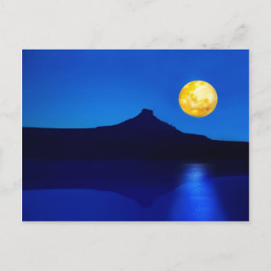 Carte Postale Lumière de la lune