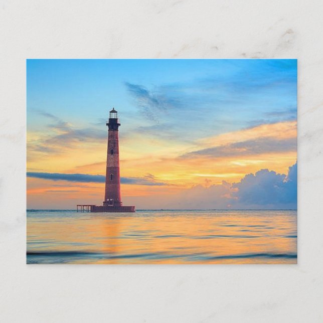 Carte Postale Lumière de l'île Morris (Devant)