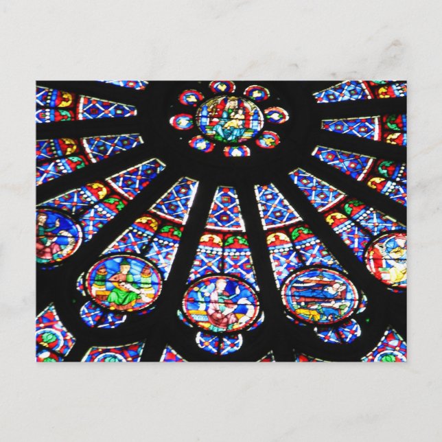 Carte Postale Lumière de verre (Devant)