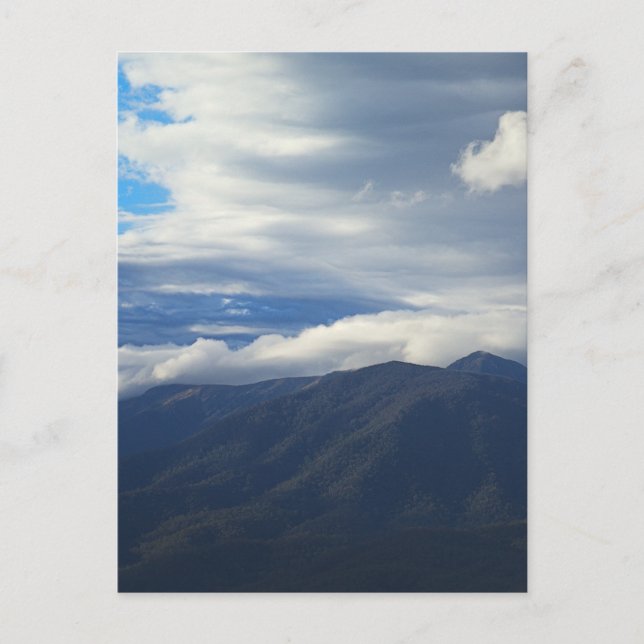 Carte Postale Lumière douce sur le Mont Bogong (Devant)