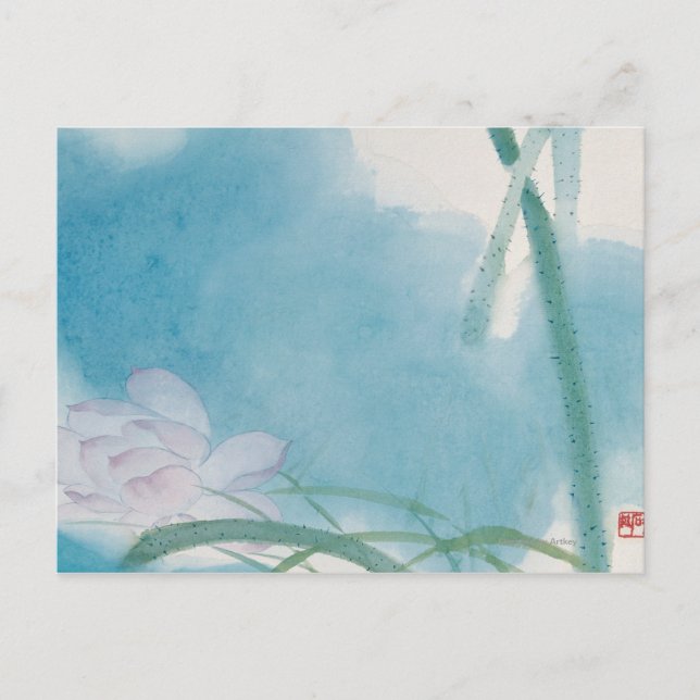 Carte Postale Lumière du matin (Devant)