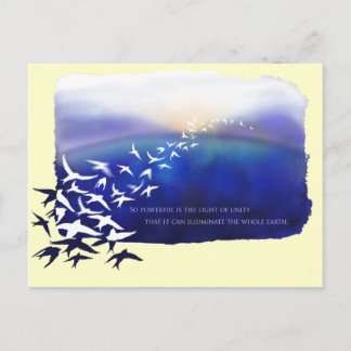 Carte Postale Lumière d'unité