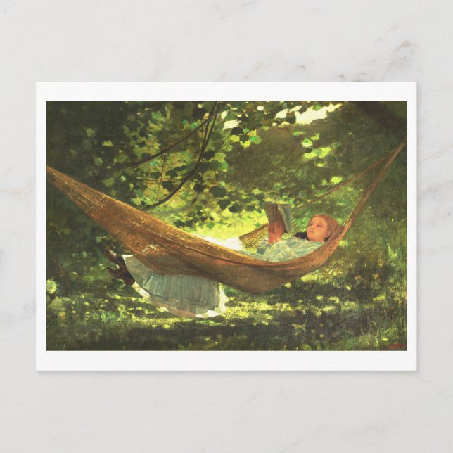 Carte Postale "Lumière et ombre" par Winslow Homer (Devant)