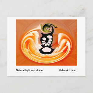 Carte Postale Lumière naturelle et ombre