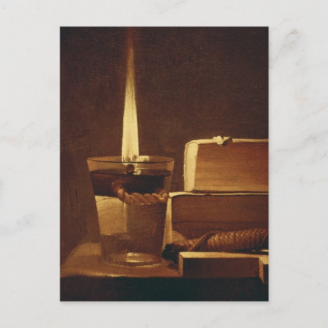 Carte Postale Lumière nocturne, 1630-35 (Devant)