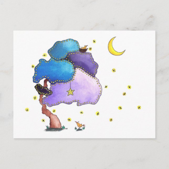 Carte Postale Lumière nocturne, vide (Devant)