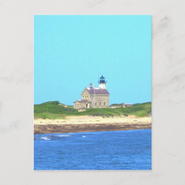 Carte Postale Lumière nord de l'île Block (Devant)