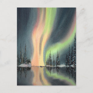 Carte Postale LUMIÈRE NORD par SHARON SHARPE